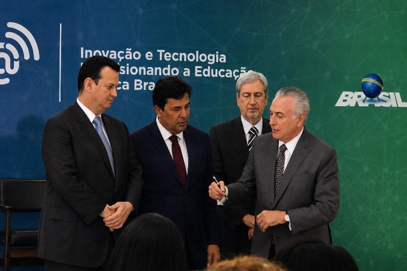 Programa Educação Conectada na Presidência da República